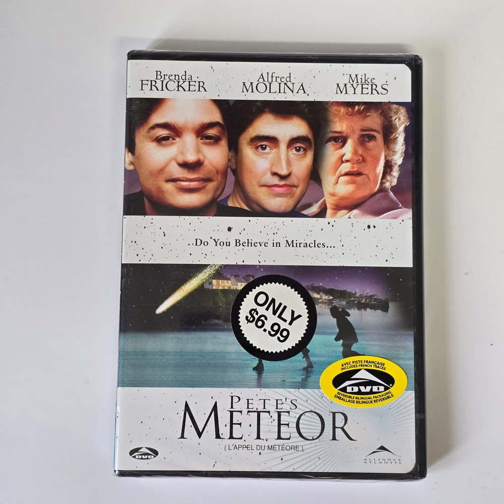 Pete's Meteor DVD 1998 Drama Mike Myers Alfred Molina New Sealed
